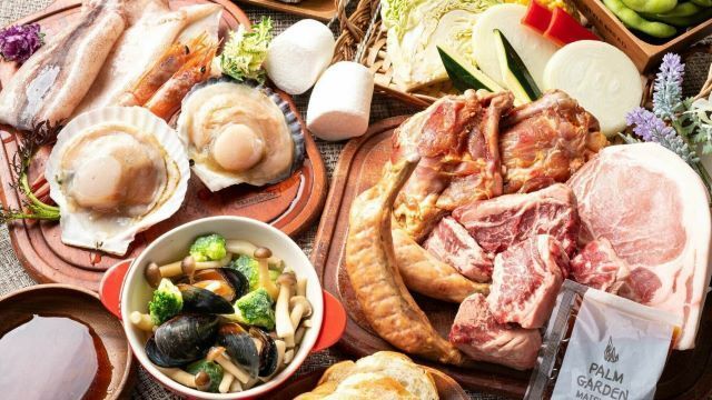 Palm Garden Maishima SeasideBBQ Azul