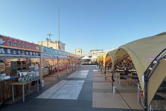Festival BBQ & Beer Garden Asakusa Ekimise Food Stall Village