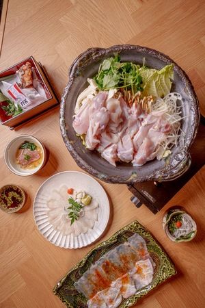 Fugu to sushi fufufu