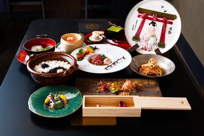 建築の料理