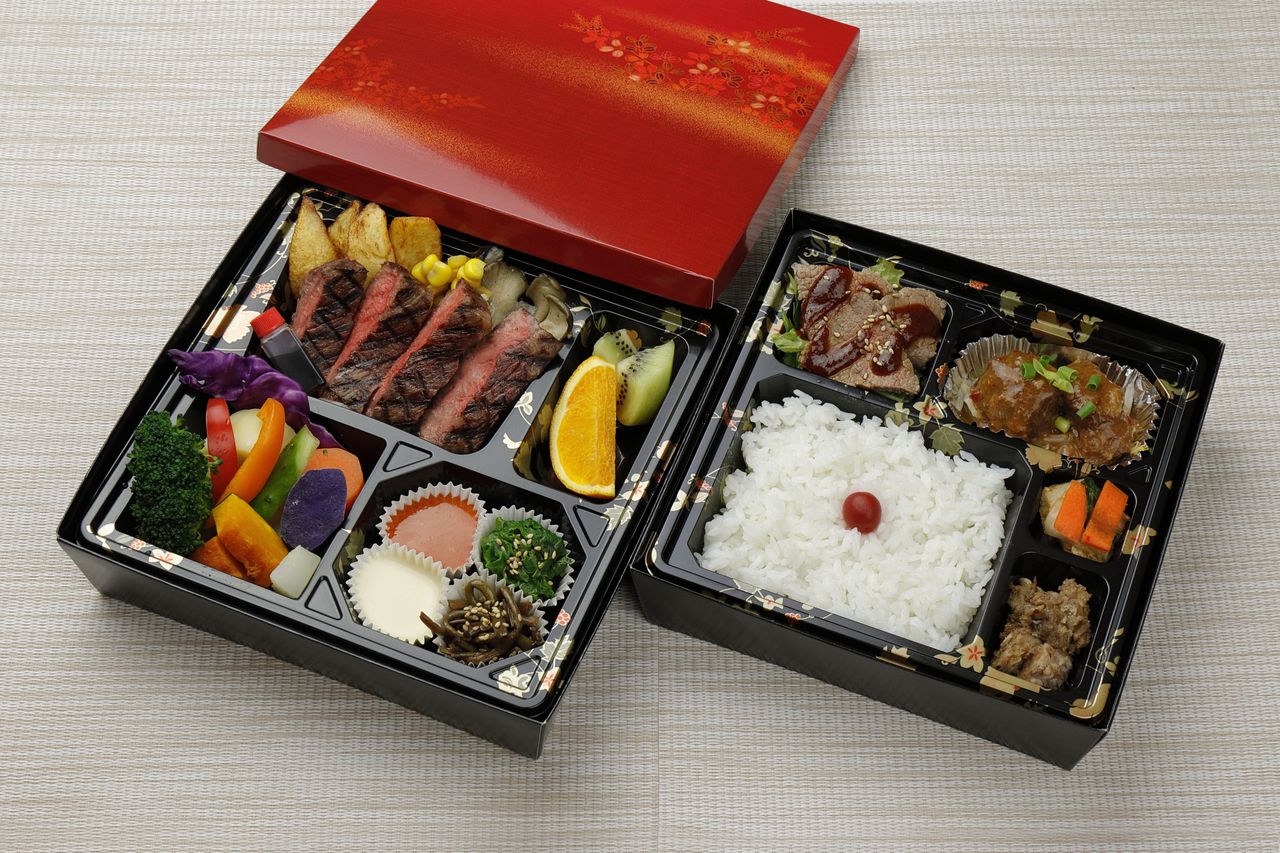 特製弁当　未来めむろうしサーロインステーキ御膳