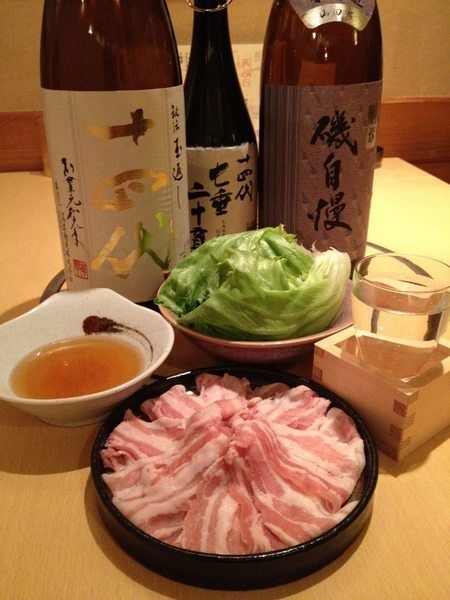 あじ豚の豚しゃぶコース