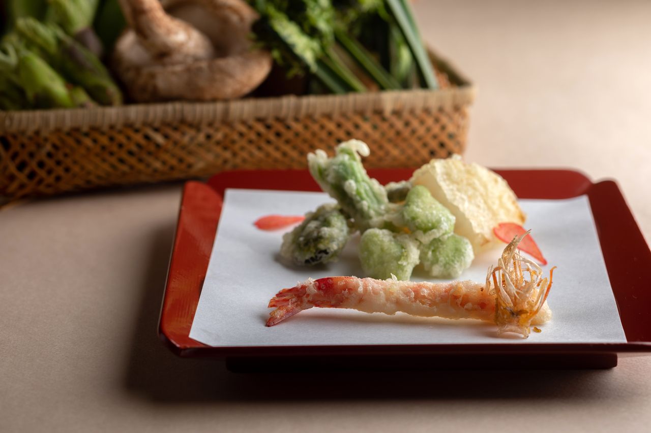 春爛漫コース（天ぷら12品）