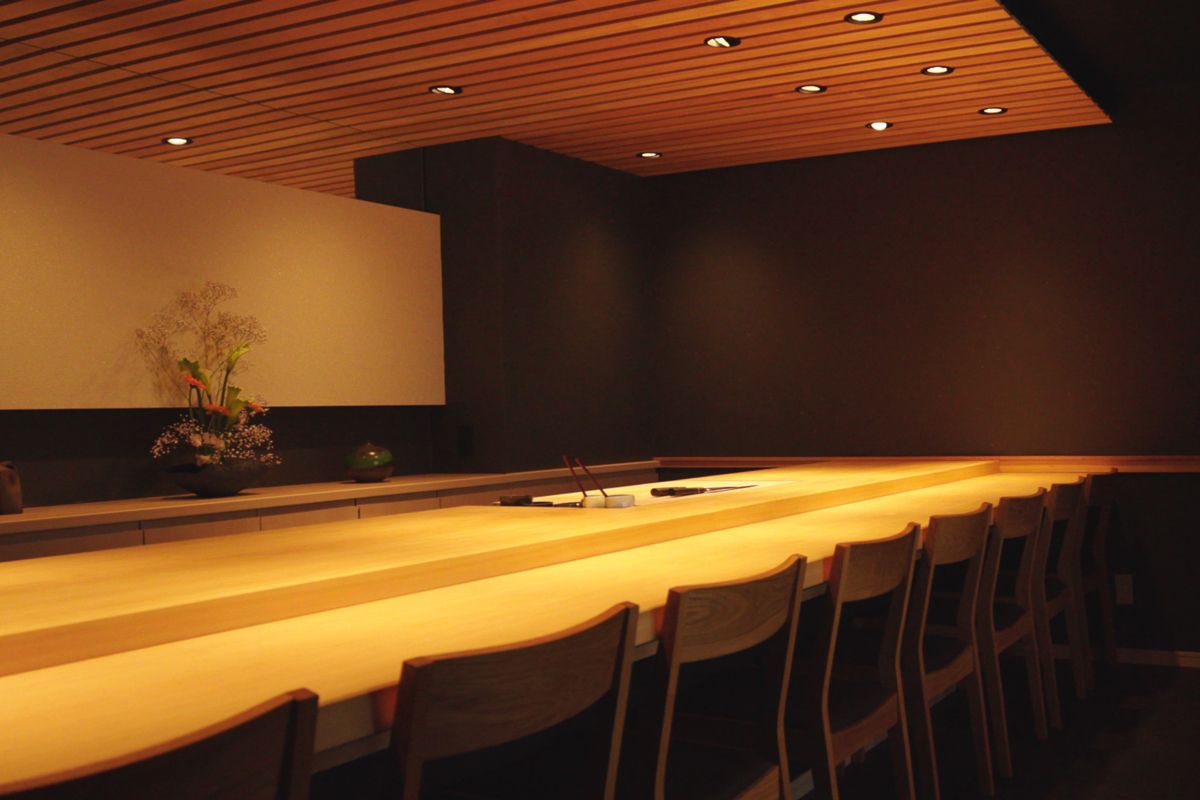 【Counter seat for 2 to 4 people】 Omakase course