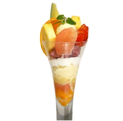 Fruit mix parfait