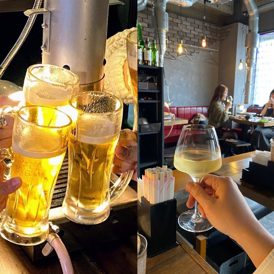 ２時間飲み放題 ¥2,200♪ 沢山飲んでください♪　