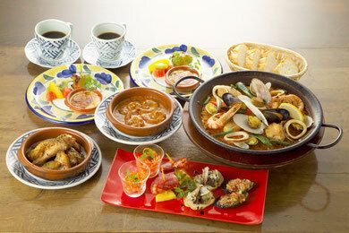 平日限定リオハランチコース