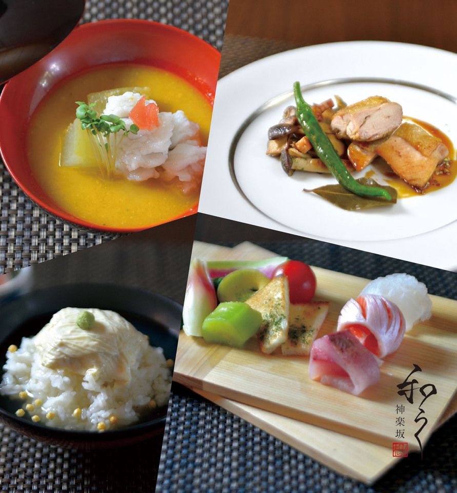 [毗沙门套餐] 用于娱乐和庆祝活动。由主厨精心挑选的时令食材烹制的特色菜肴