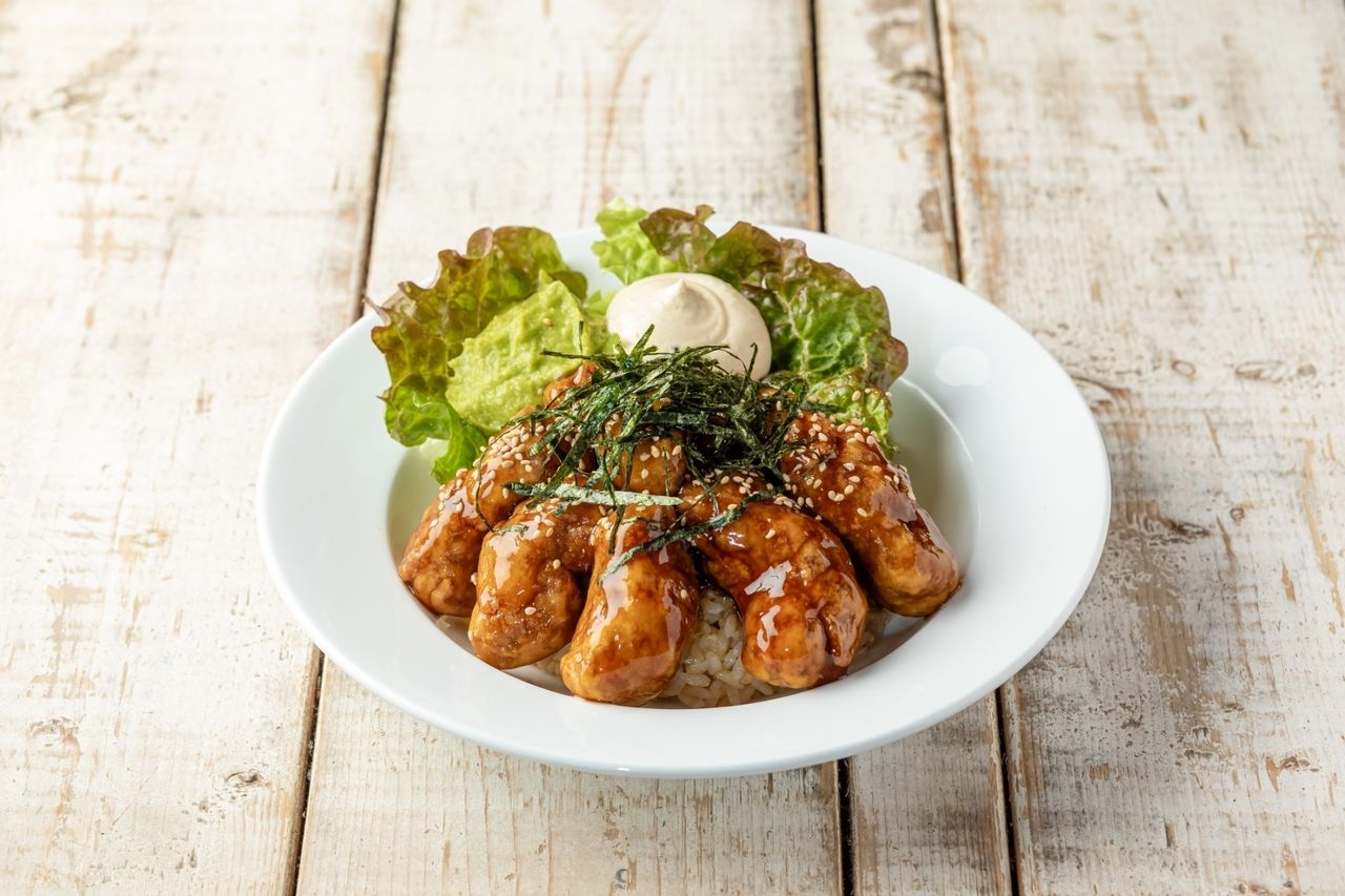 Popular at the Kyoto store! Teriyaki rice bowl