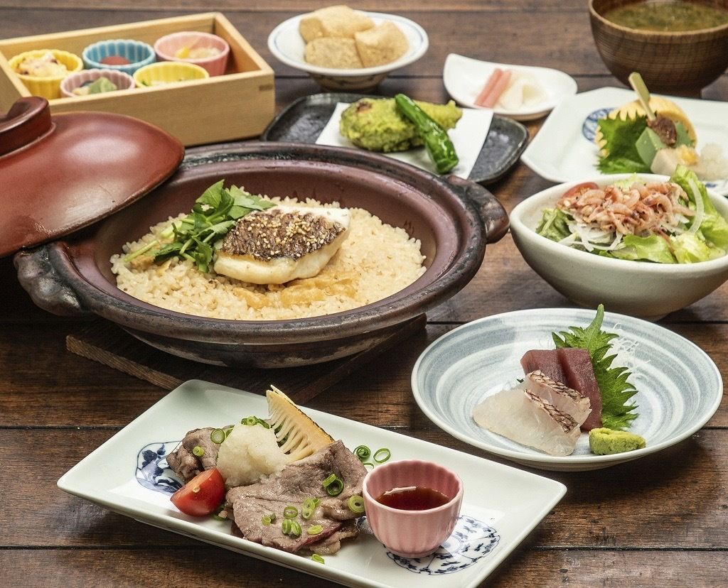 Dinner course  ¥5400 (tax inclued)