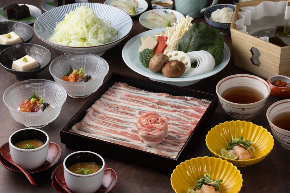 【午餐～嚴選豬肉】涮涮鍋懷石料理「宮山櫻」