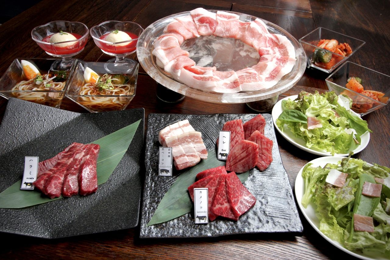 水晶板焼きコース（2H飲放題付） 5000円