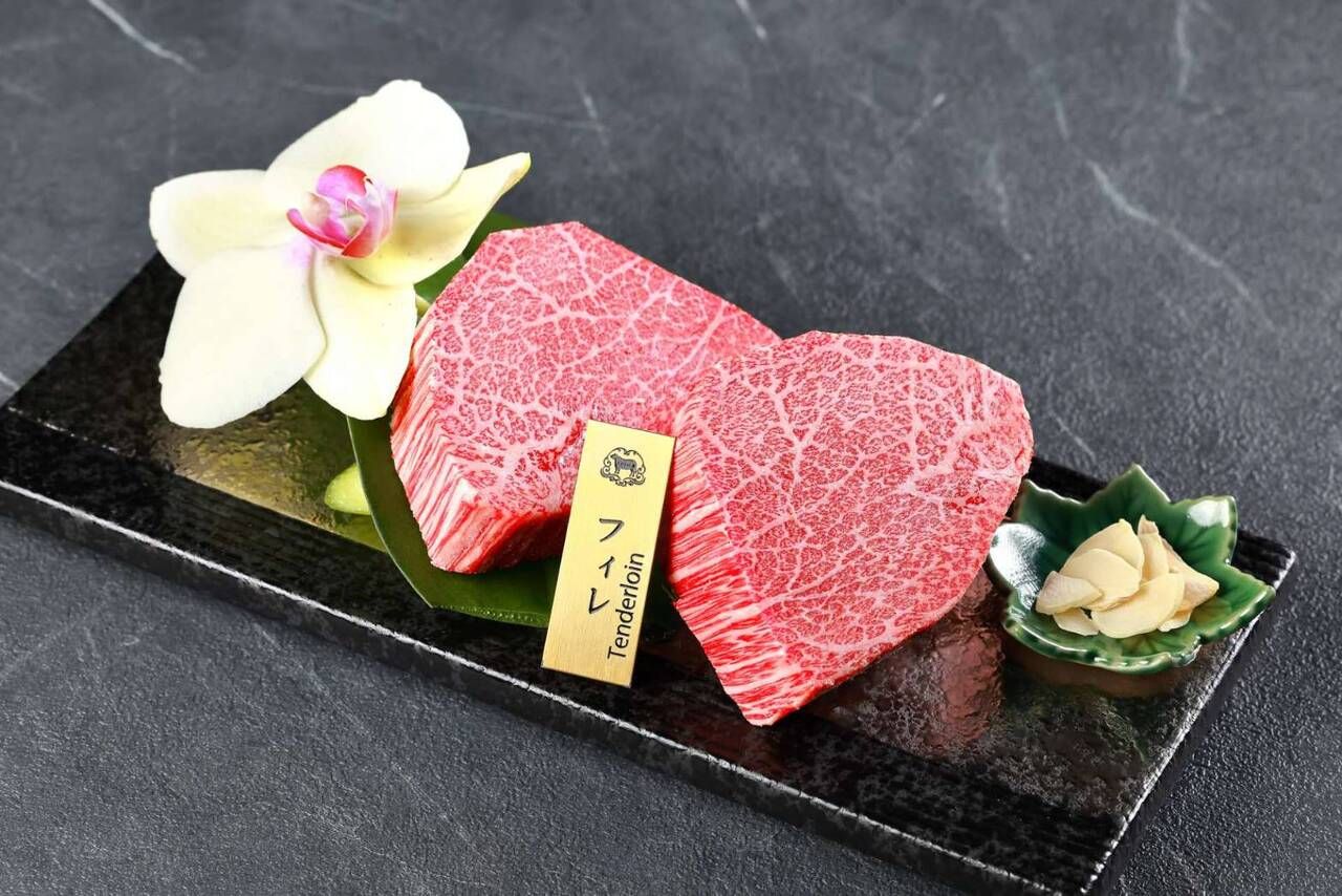 Halal Kobe Beef Fillet steak and Lean Meat course