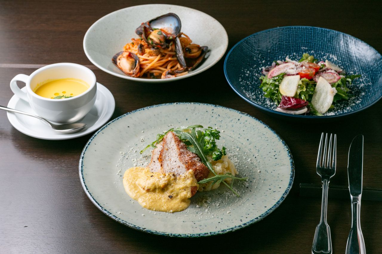 プリフィックスランチコース