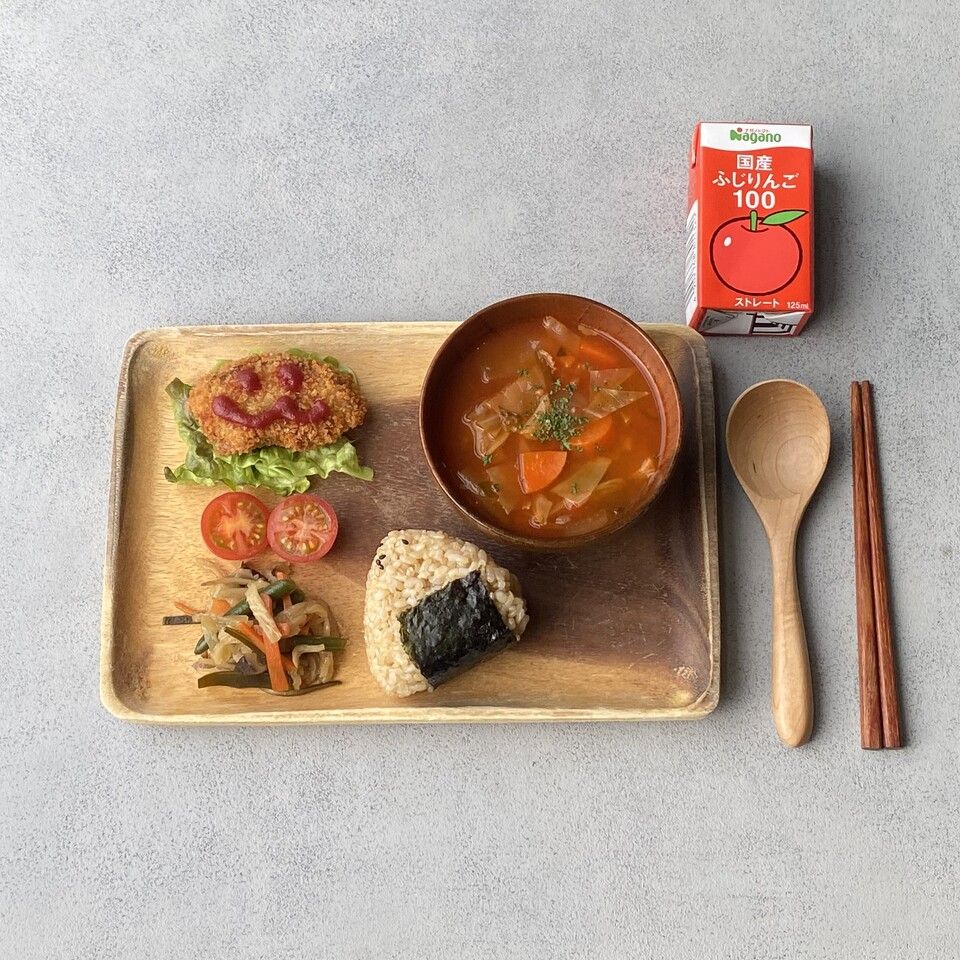 キッズメニュー　おにぎりセット【ワンちゃん同伴のお客様限定・テラス席】