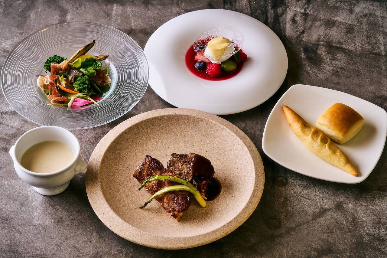 ハーフコーススタイル　リトリートランチ