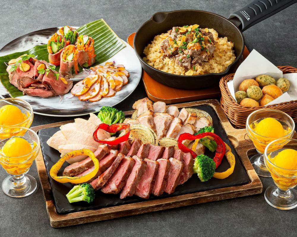 MODIS Guaranteed [Meat-filled Course] 2 hours / Open until 8pm only / Meat-filled course meal + all-you-can-drink + room charge included