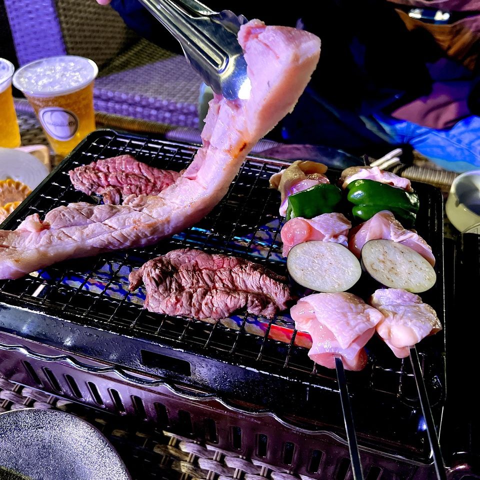 手ぶらで気軽に♪南国風屋上テラスで祇園の街並みを眺めながら【BBQコース】お席2時間制