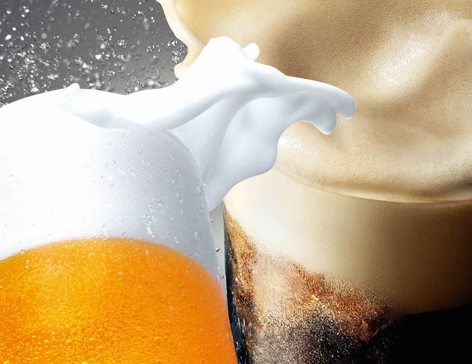 Beer garden for adults