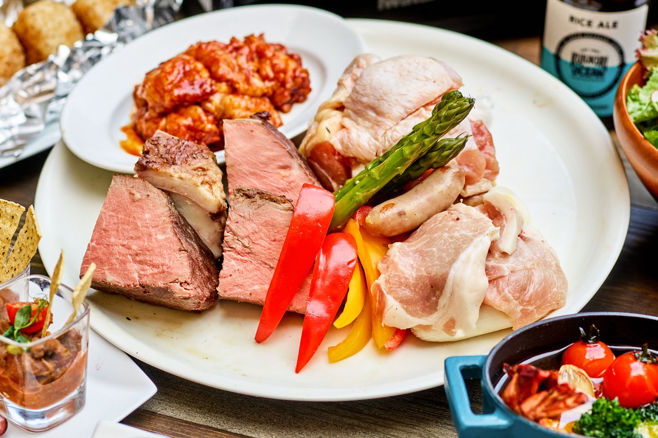 GARDENテラスバーベキュー＋アルコールフリーフロー