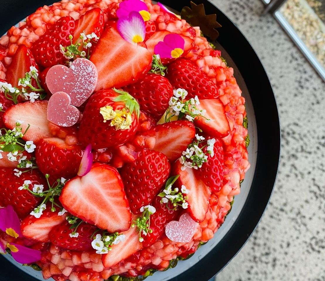 Seasonal fruit tart 20cm