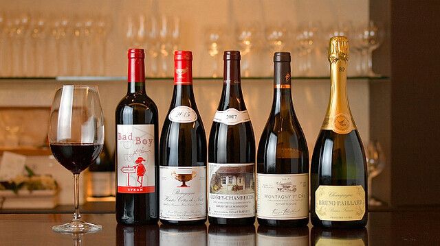 ソムリエが選ぶペアリングワインコース　20,000円