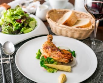 【ランチ】平日限定★MENU Aコース～お好きな「メイン料理」が選べるコース～〈全2品〉