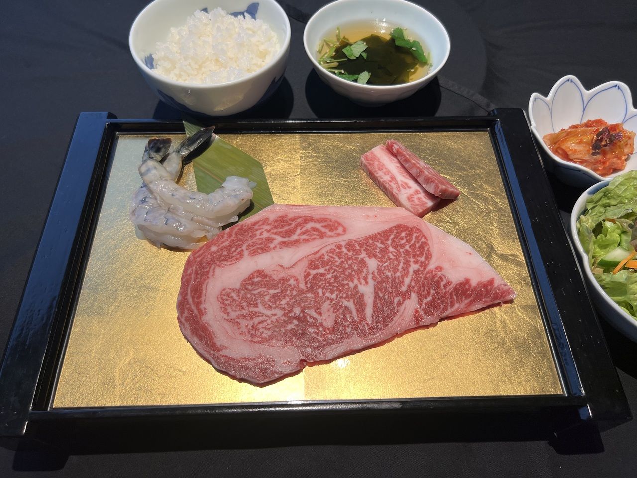 4800 yen Yakiniku lunch set