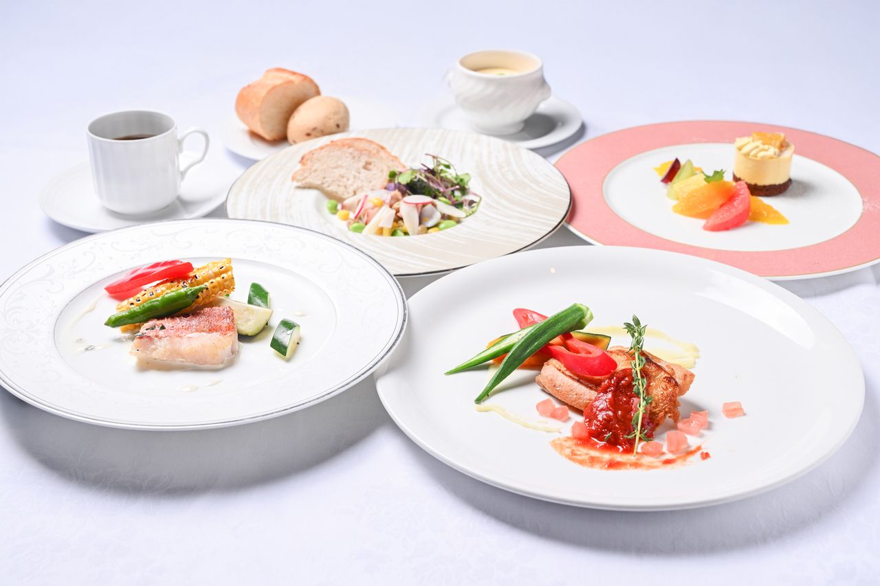 ランチコース　セゾン　選べる前菜・魚料理・肉料理　全5品