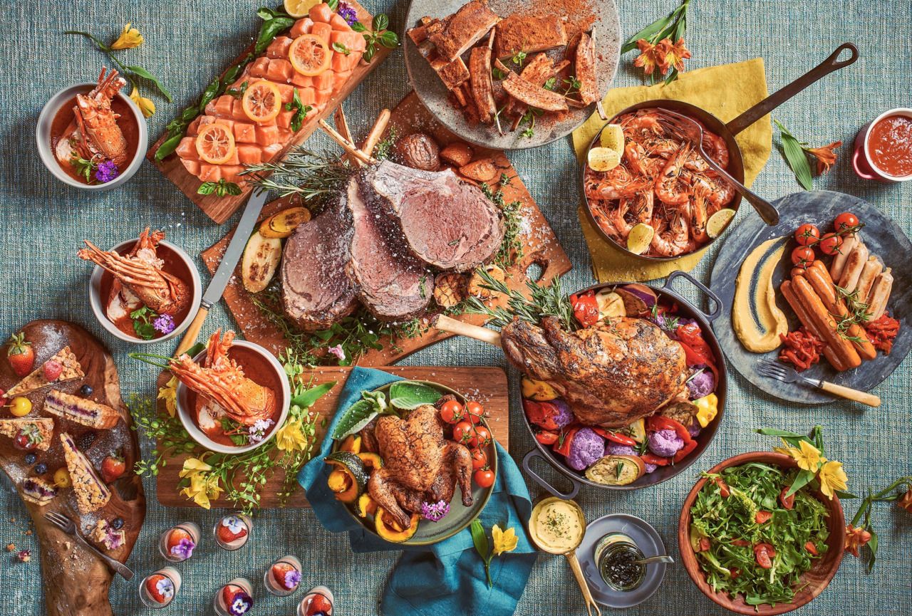 ROAST AND GRILL BUFFET