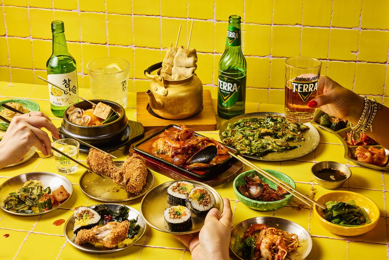 迷ったらこれ！◆本場の韓国を体験できるメニューを集めた◆ポチャコース☆2時間飲み放題付き☆