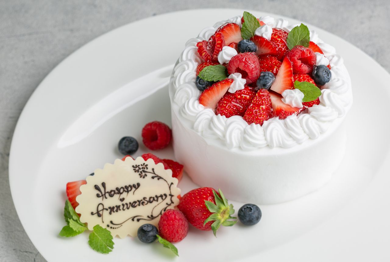 🍰オプション直径9㎝ケーキ＠1900(13％サービス料別)