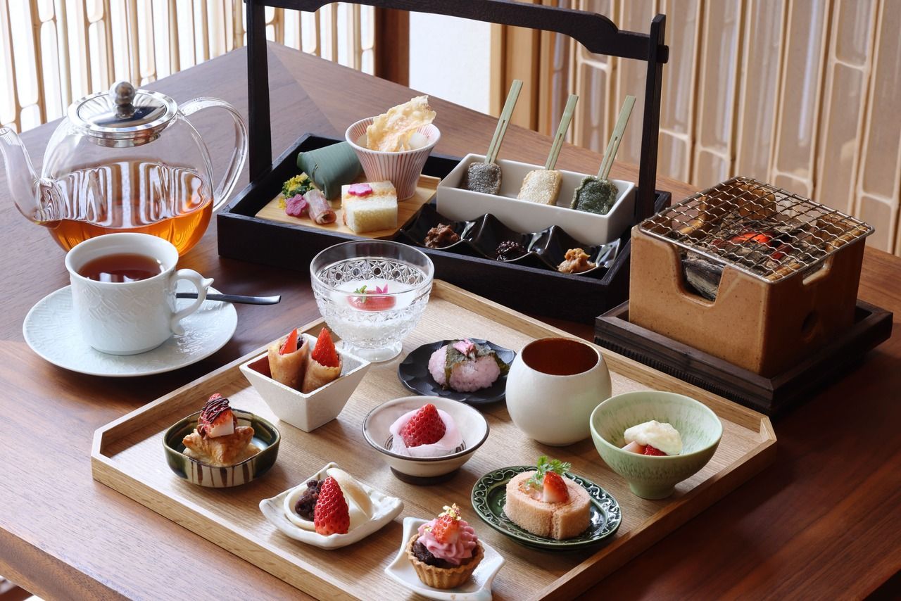 Strawberry Afternoon Tea Set