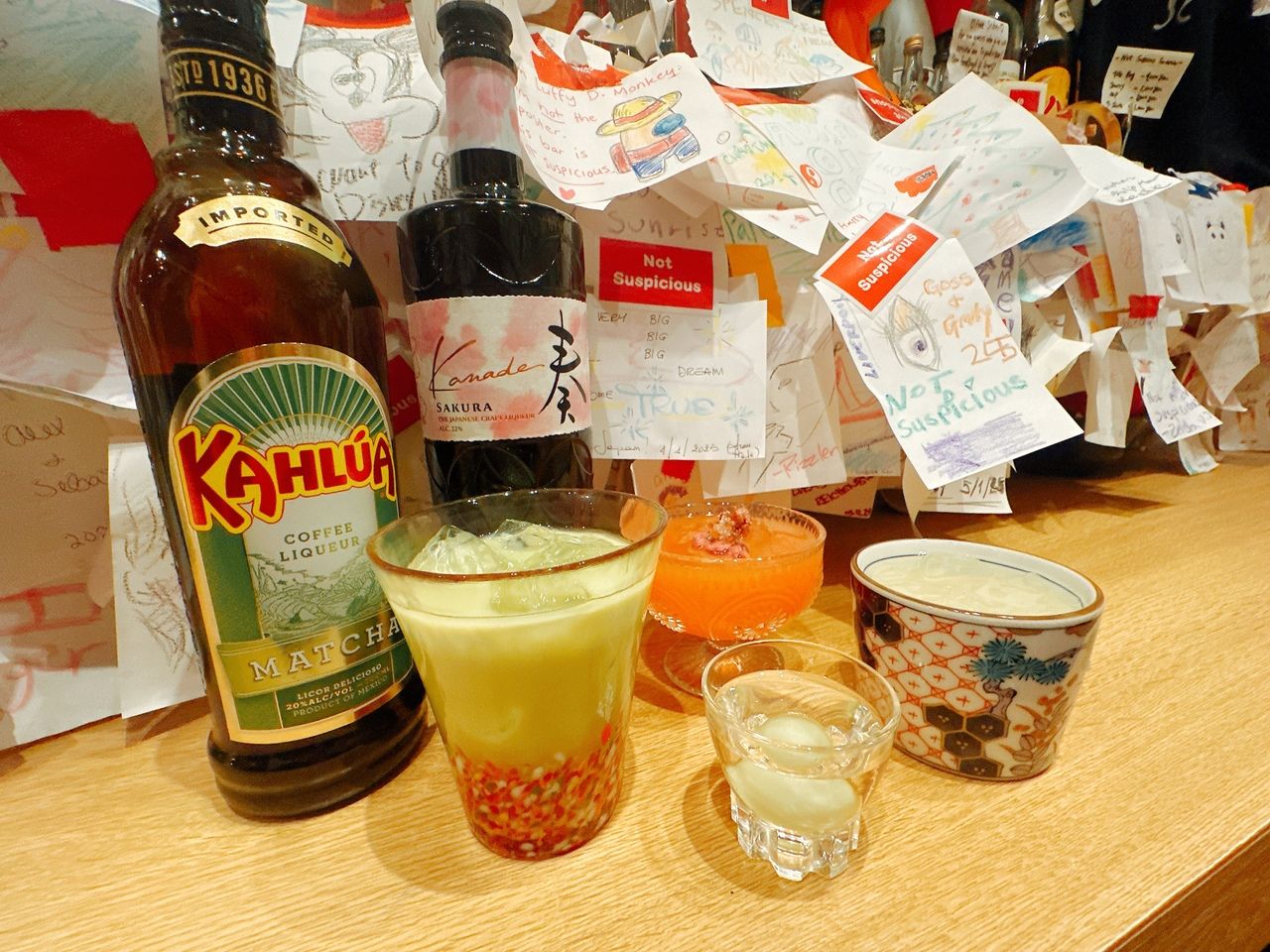 Omakase cocktail course