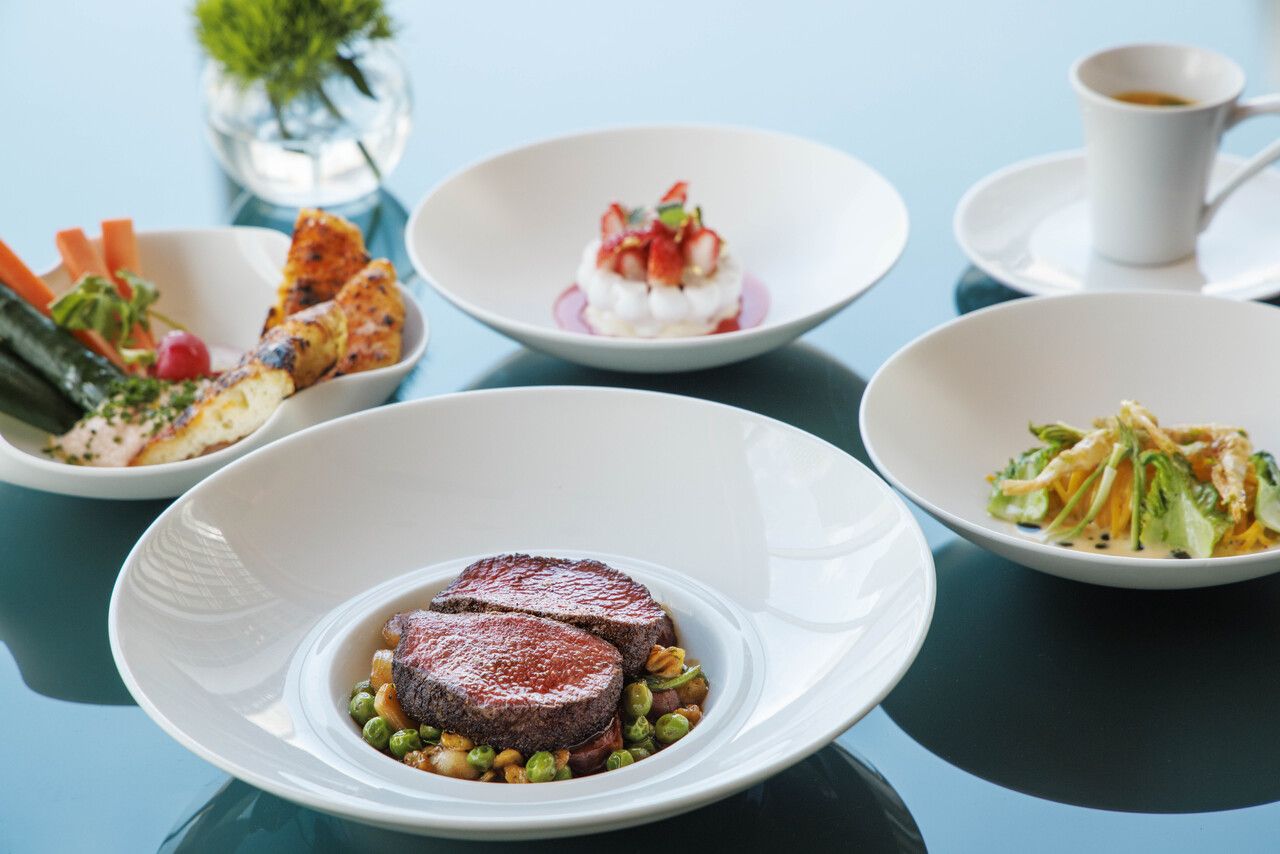 【MENU MAISON】 6course + Canapés, appetizers, main course, dessert