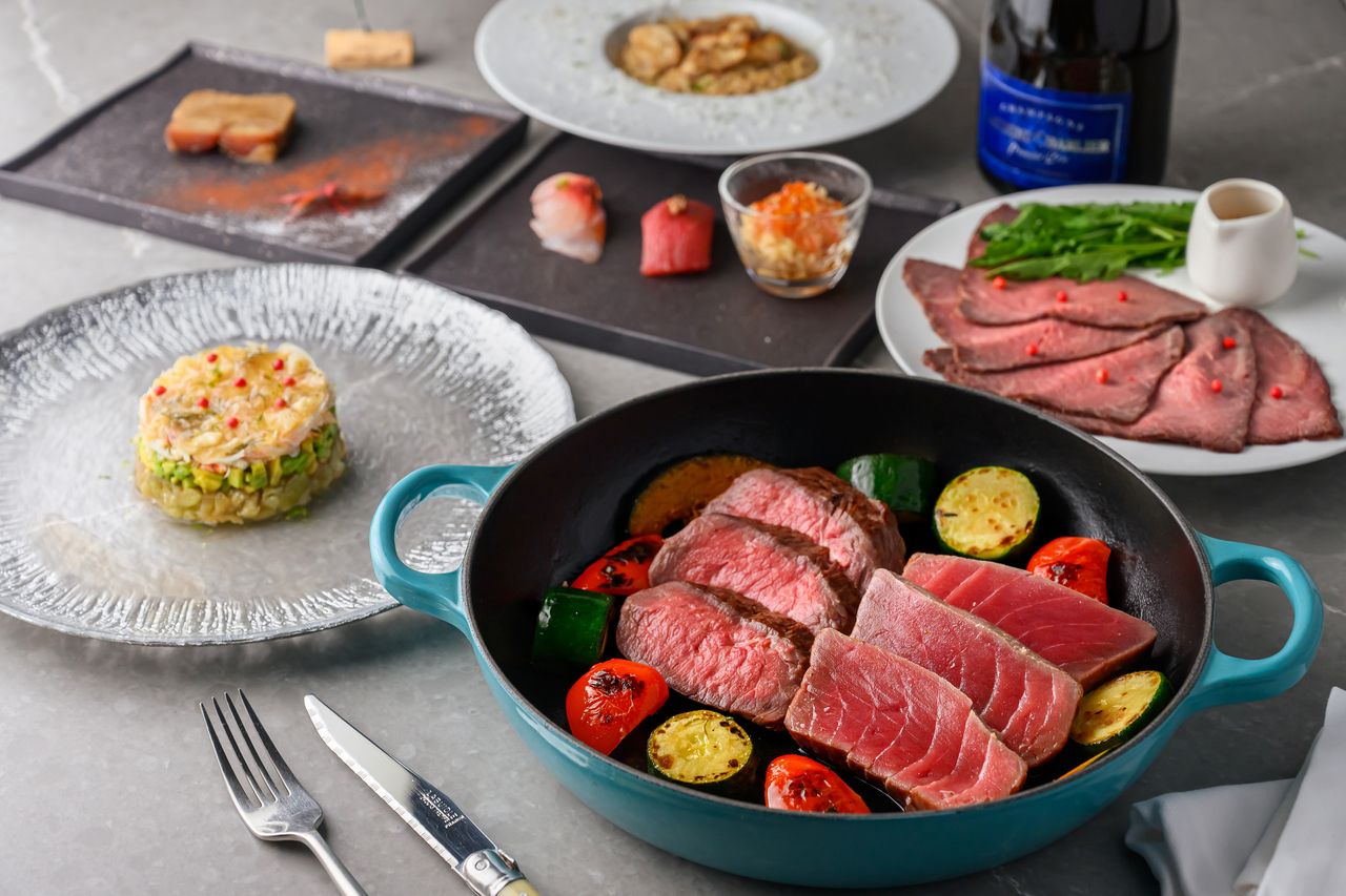 【King】高級食材とシグニチャーを贅沢に盛り込んだプレミアムコース