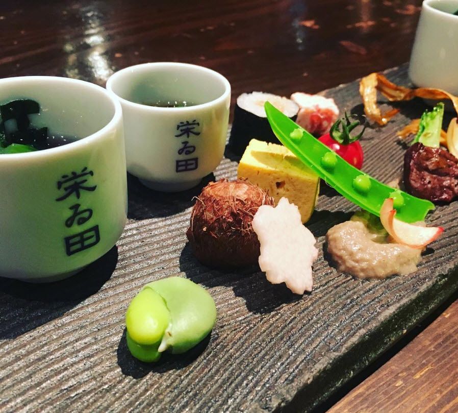 栄ゐ田　おまかせ　神戸豚しゃぶ5000円コース