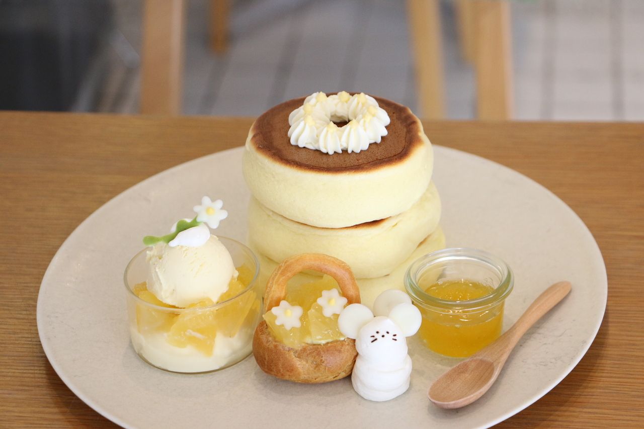 Flower shop pancakes