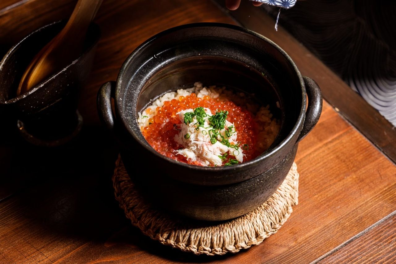 [Nodoguro Primitive Grill] "Omakase Course 12,000 yen" A course where you can taste carefully selected ingredients such as Kanazawa Nodoguro Primitive Grill, Snow Crab and Salmon Roe Clay Pot Rice