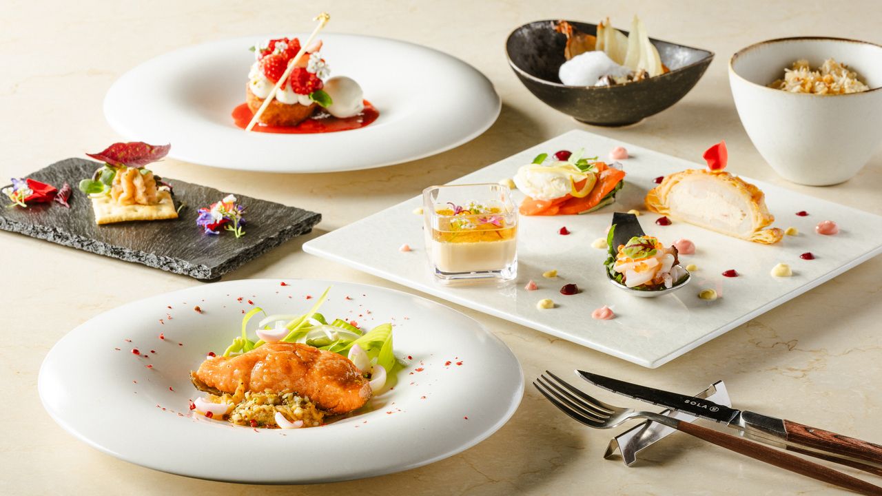 Tide Table Course (6-course menu) — choose your main