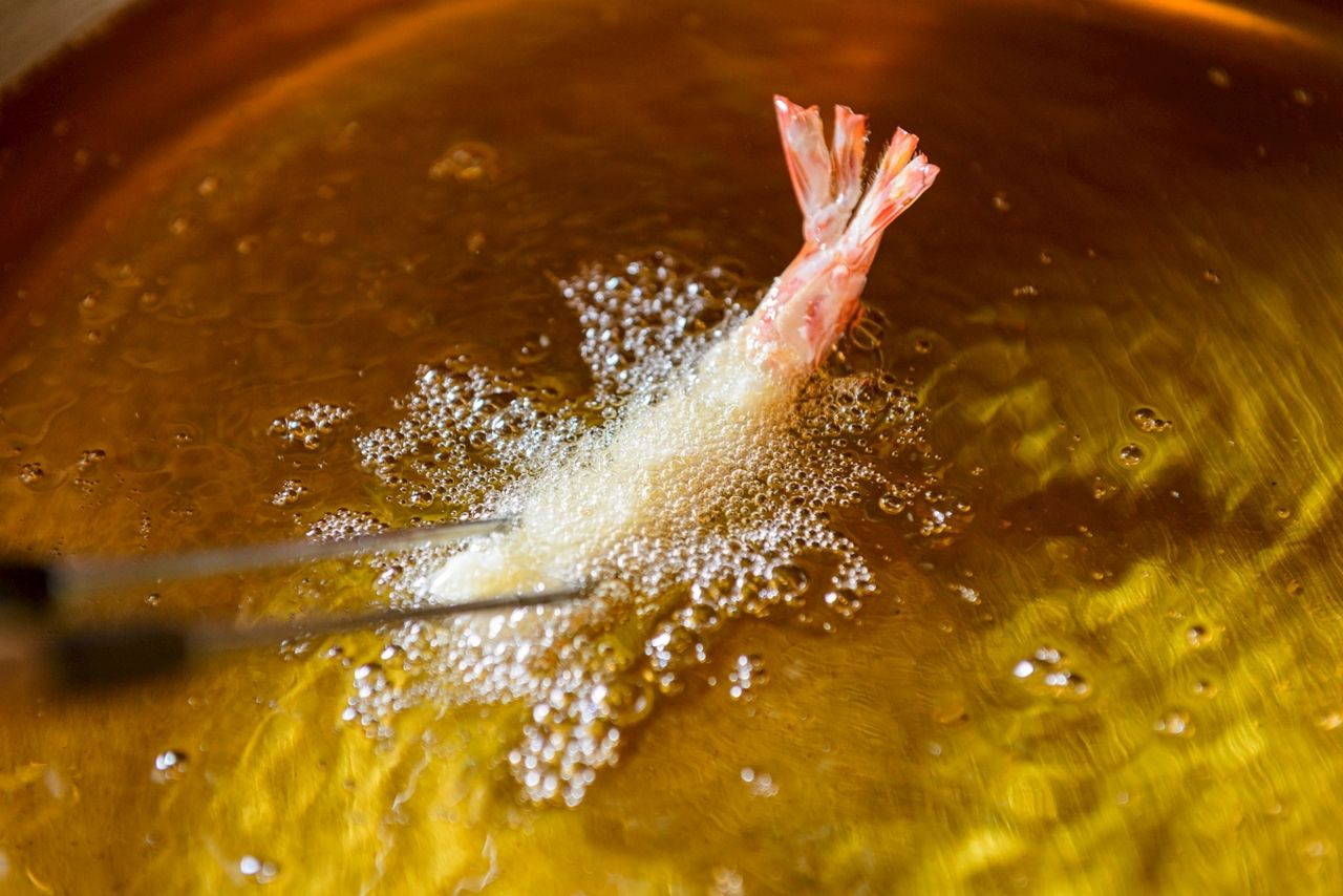 Lunch Tempura course