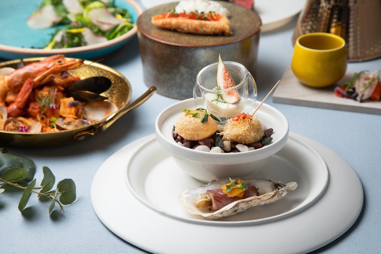 Dinner course — 8 courses, ¥5,300