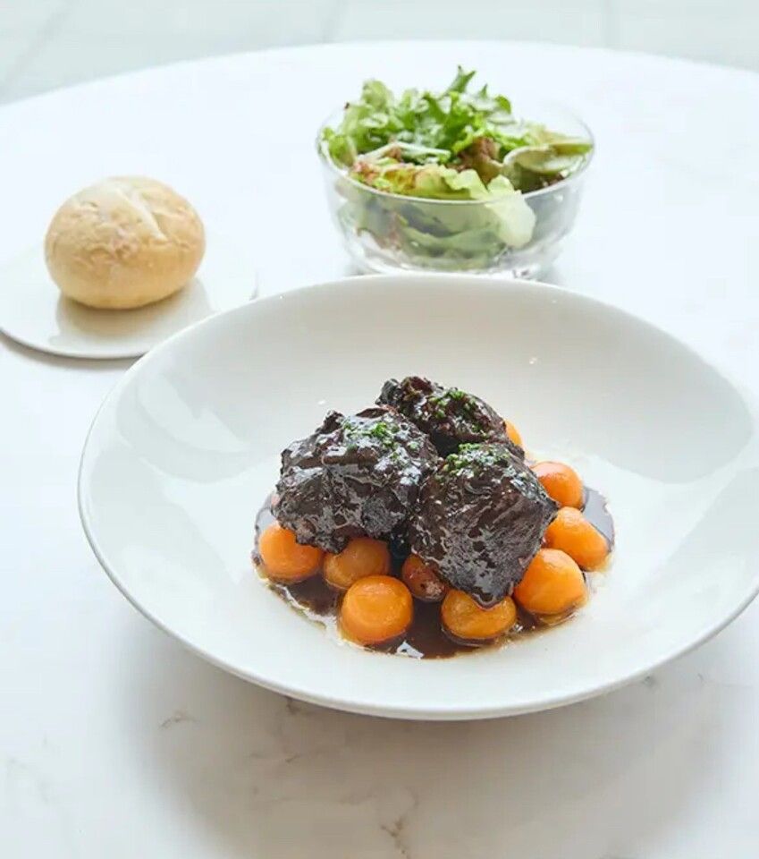 Braised beef cheek