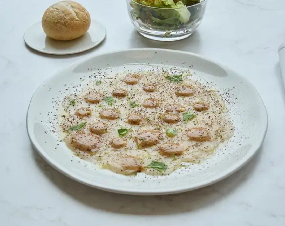 Scallop carpaccio