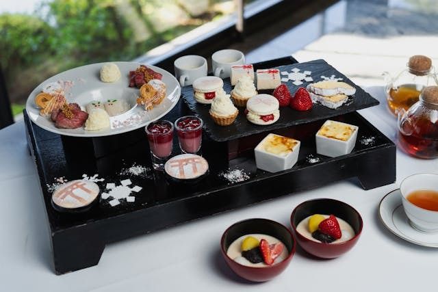 [December to February] Winter Kyoto Afternoon Tea "Enmusubi"
