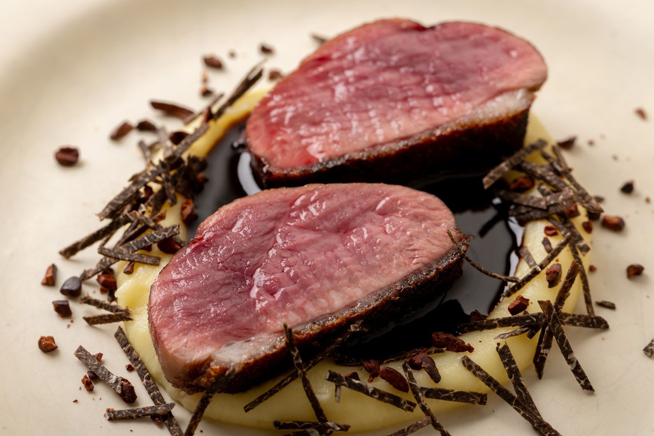 Omakase course where you can feel the breath of the season