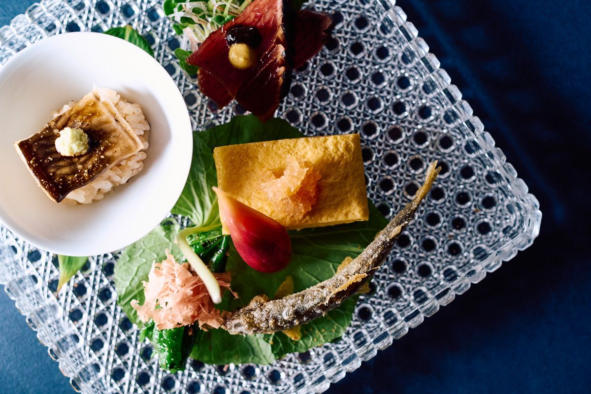 銀座 kappou ukai ”肉匠”・季節のランチコース 