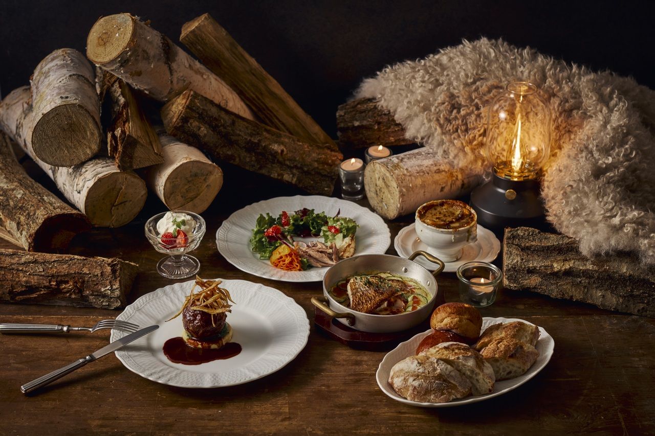 THE WINTER LUNCH TABLE/Winter lunch course (all-you-can-eat bread)