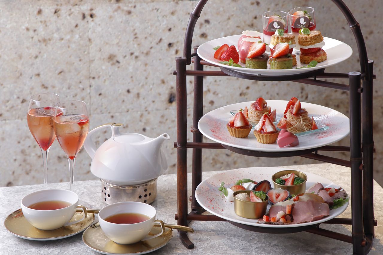 Weekday only 10% OFF! [Strawberry Afternoon Tea] + 90 minutes of free flow