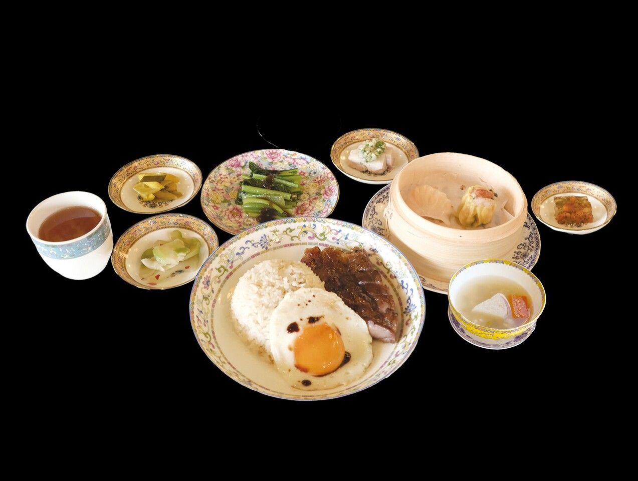 홍콩 마시는 딤섬 점심 코스